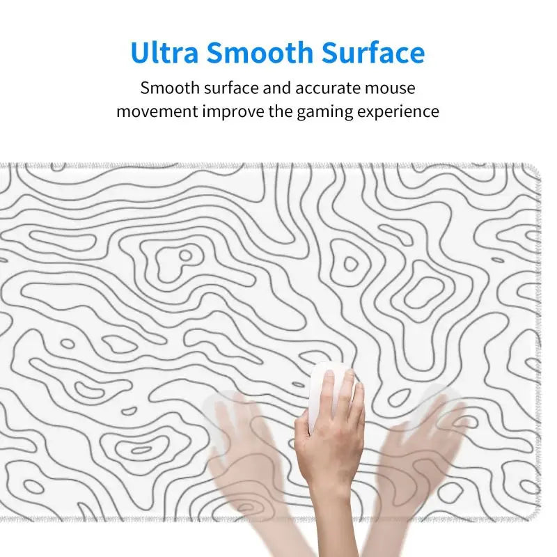 Desk mat surface texture